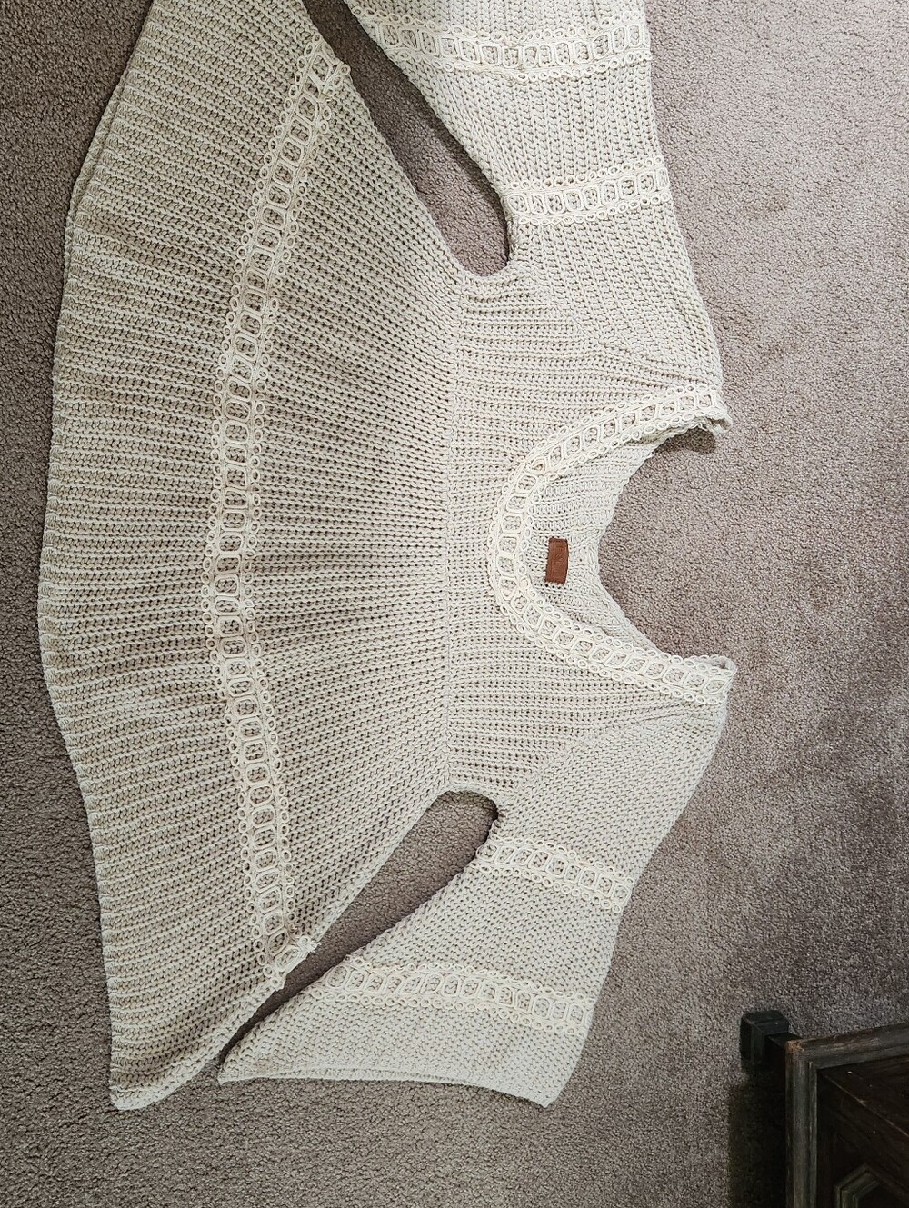 Boho Oversized bell Sleeves Sweater - Picture 4 of 6